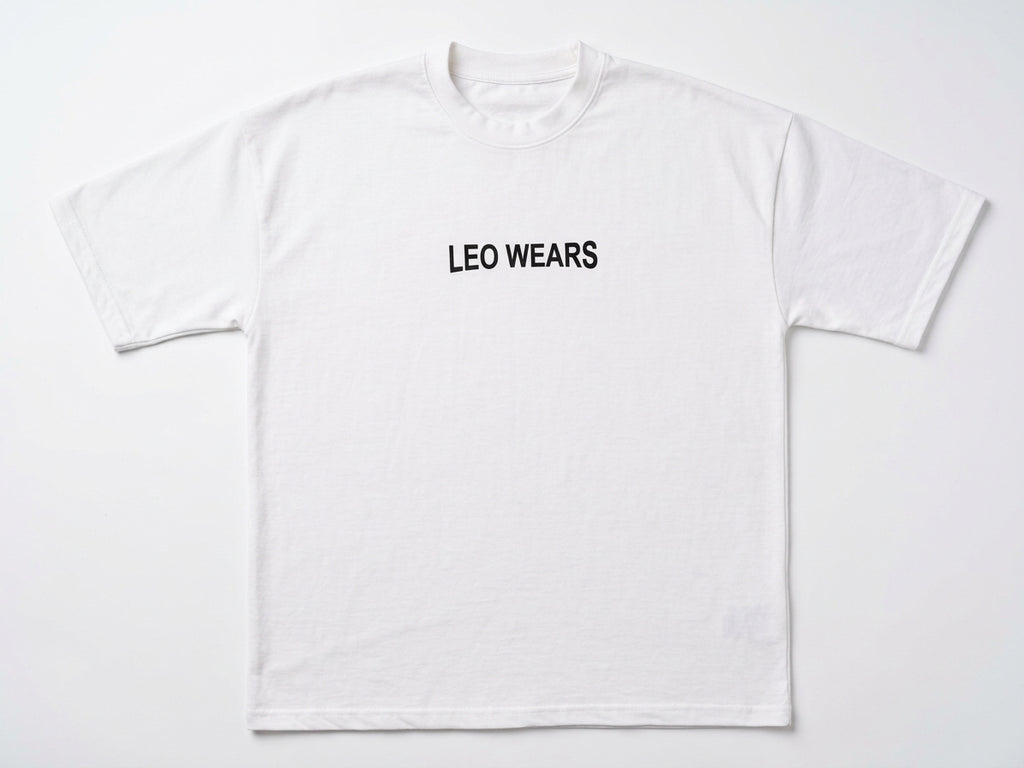 Leo Wears Basic White